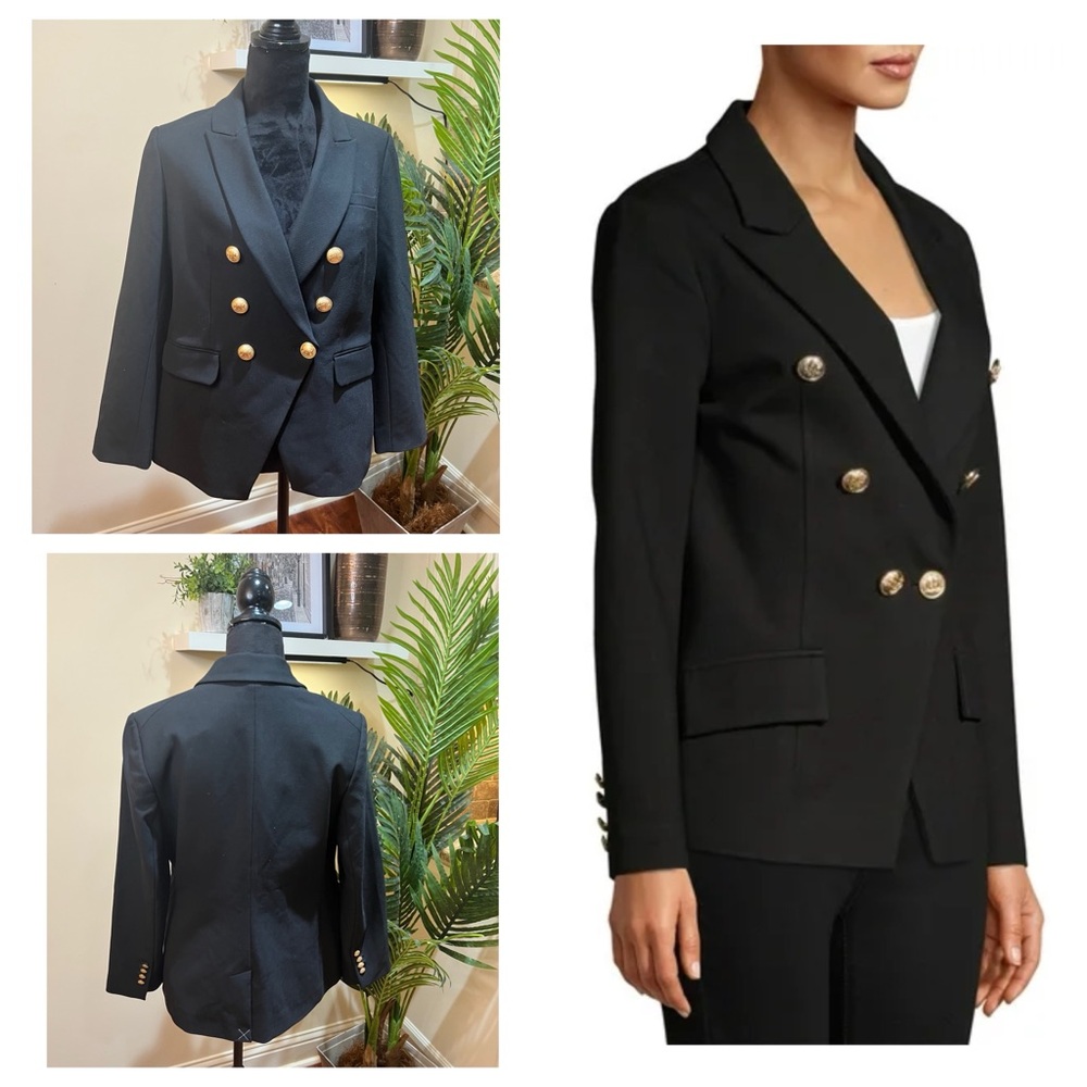 Express Scuba Captain's Double Breasted Black Blazer 10